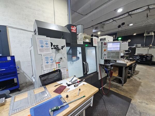 Haas #VF-2SS, 4th Axis CNC vertical machining center, 30" X, 16" Y, 20" Z, 12000 RPM, 24 automatic tool - Image 1