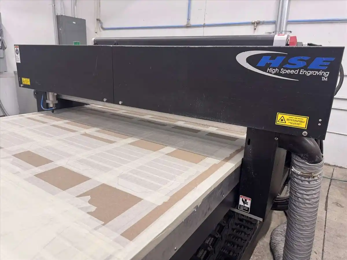 Kern #KER52100-J5 HSE, 400 watt CNC Co2 laser system, 50" x 98" bed, Polyscience DuraChill DCA303D6 chiller - Image 7