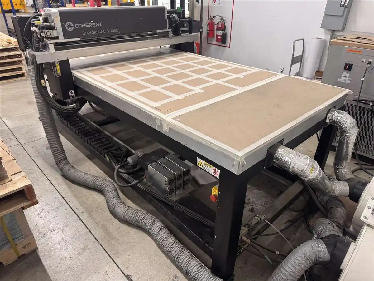 Kern #KER52100-J5 HSE, 400 watt CNC Co2 laser system, 50" x 98" bed, Polyscience DuraChill DCA303D6 chiller - Image 10