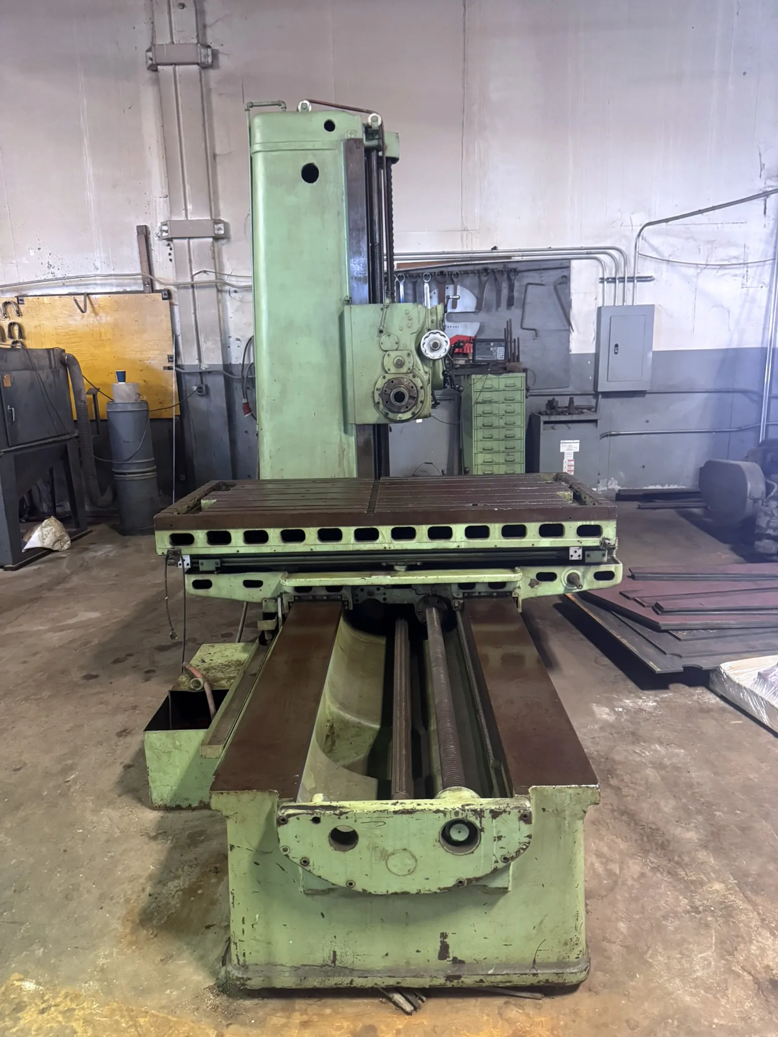 3" Giddings & Lewis #M-1333-9-168II, table type horizontal boring mill, 74" x36" tbl., 60" X, 48" Y, 48" Z - Image 3