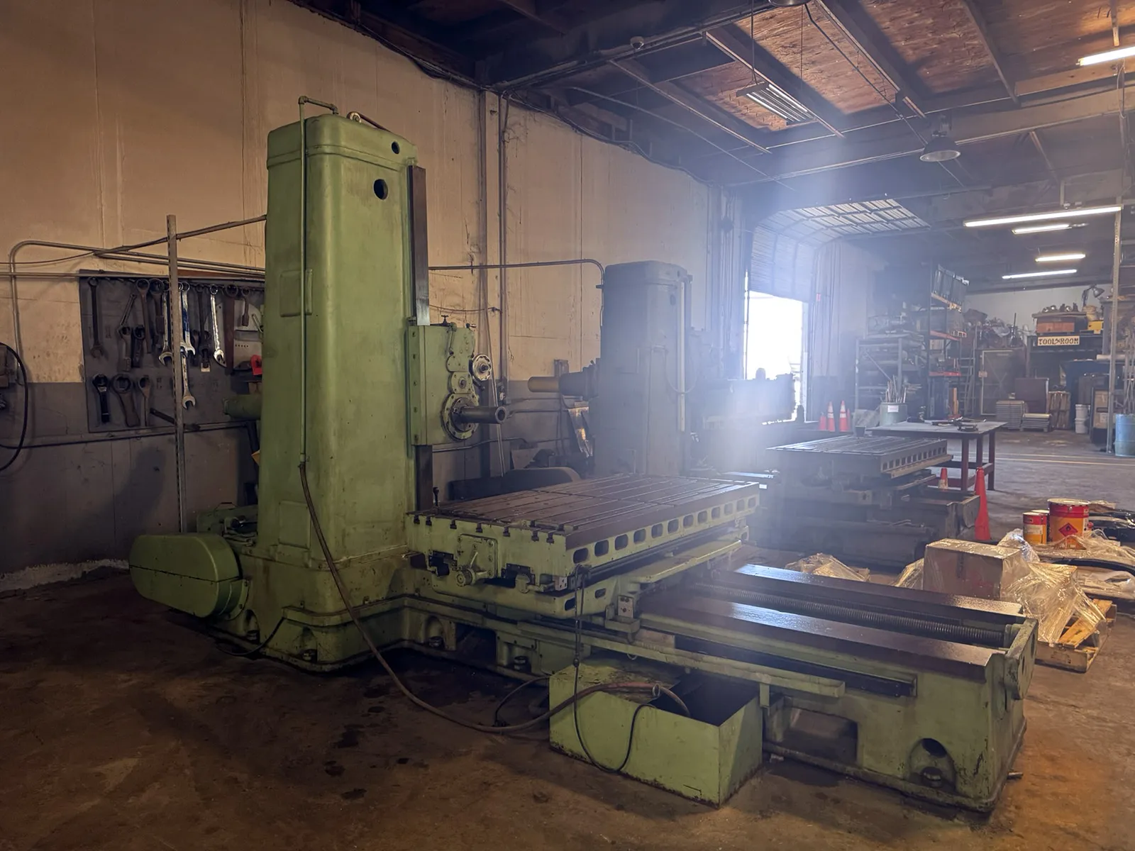 3" Giddings & Lewis #M-1333-9-168II, table type horizontal boring mill, 74" x36" tbl., 60" X, 48" Y, 48" Z - Image 5