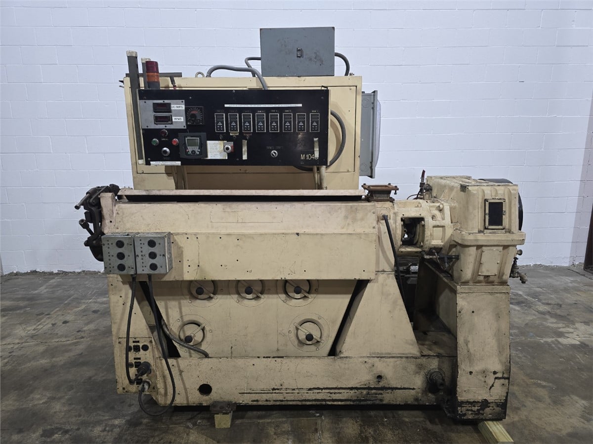 2.5" Davis Standard #Thermatic-250S, extruder, 24:1 L/D, air cooled, 5 barrel zones, 3 downstream zones, 45" - Image 1