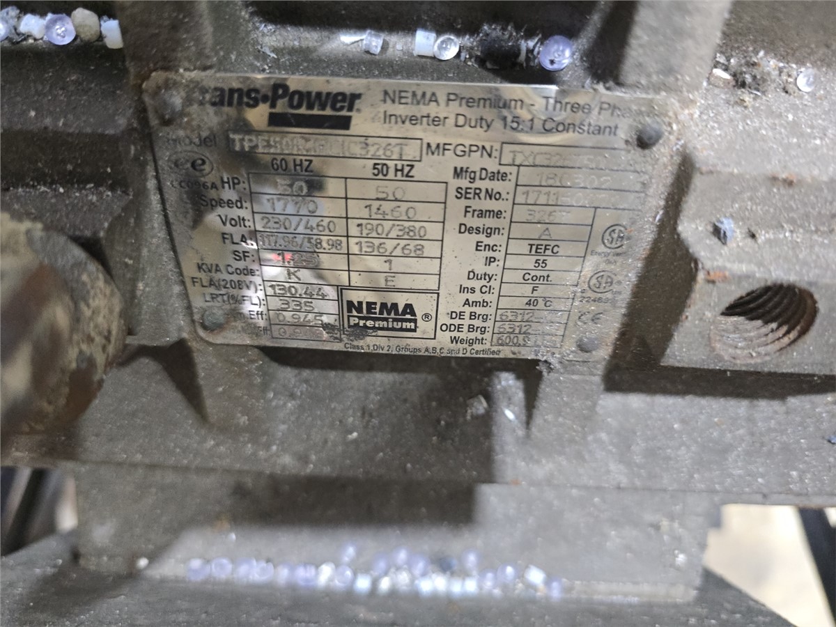 2.5" Davis Standard #Thermatic-250S, extruder, 24:1 L/D, air cooled, 5 barrel zones, 3 downstream zones, 45" - Image 10