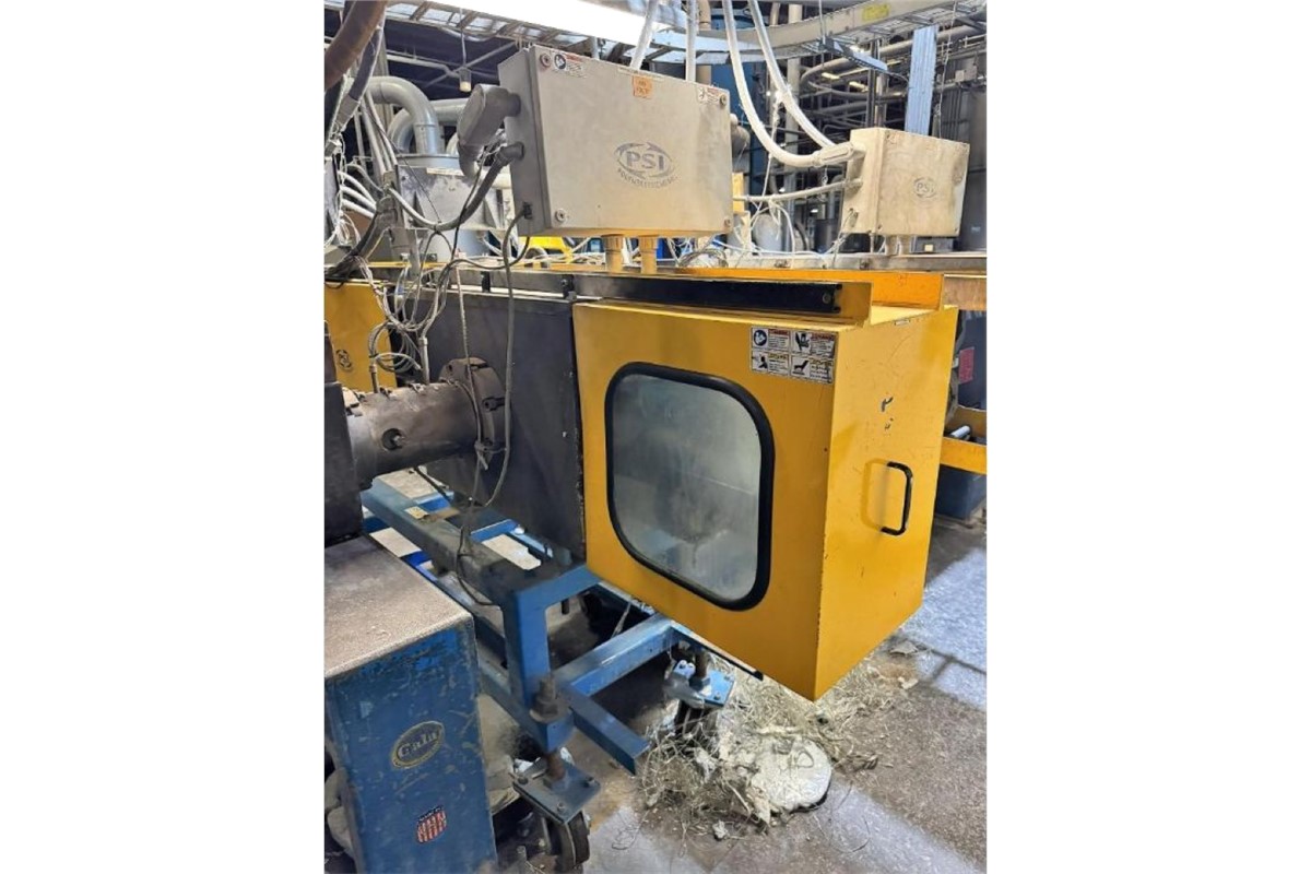 6" Davis Standard #60T, underwater pelletizing line, 32:1 L/D, water cooled barrel, 500 HP AC, PSI gear pump - Image 6