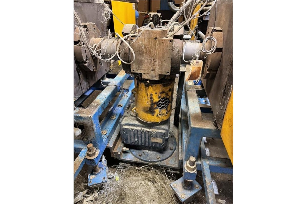 6" Davis Standard #60T, underwater pelletizing line, 32:1 L/D, water cooled barrel, 500 HP AC, PSI gear pump - Image 8