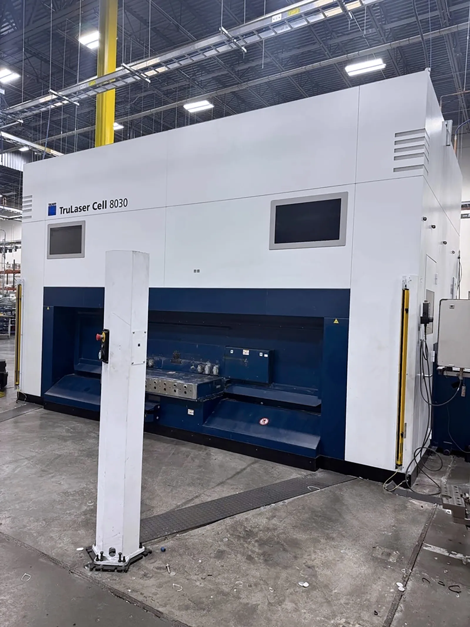 Trumpf #TruLaser-Cell-8030, 5-axis 3D fiber laser, 4000 watts, 118.11" X, 51.18" Y, 23.62" Z, 135° B-axis - Image 1