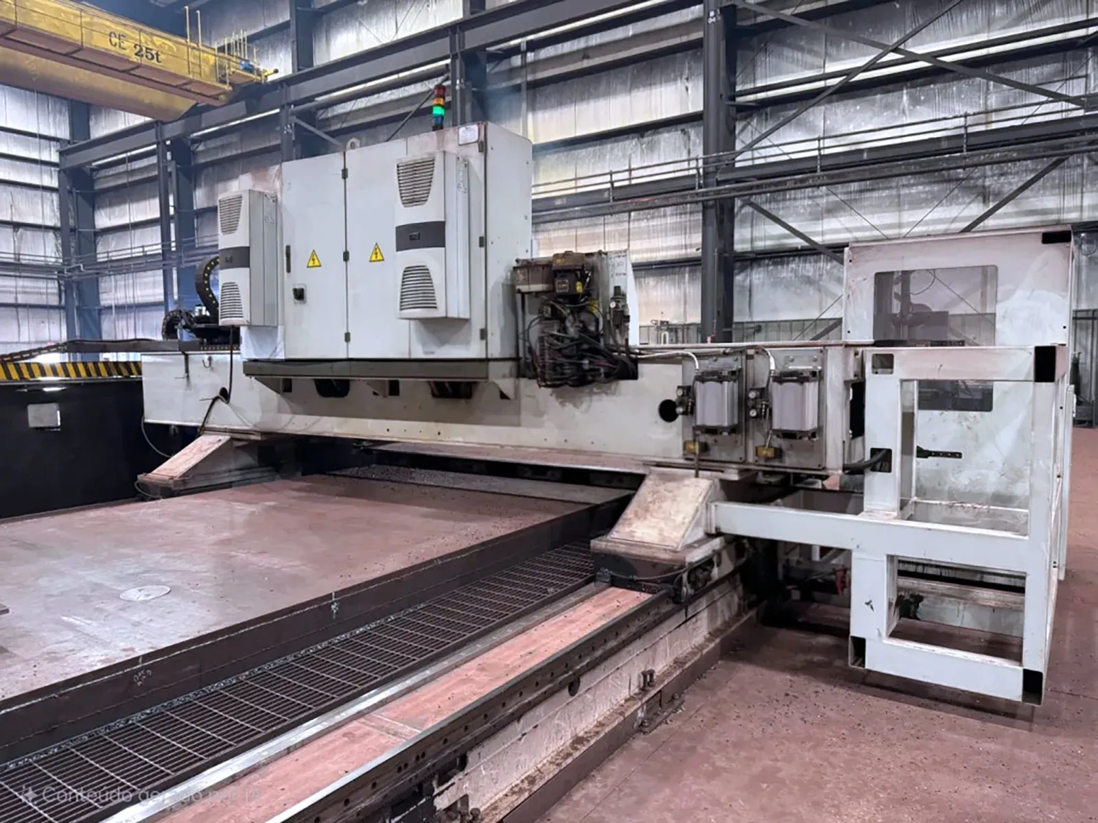Ficep #Energy-3202GDX Travel, CNC gantry plate drill & mill, 126" plate width, 5.51" thick, 2 spindles - Image 6