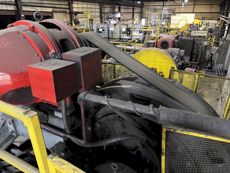 Ajax #7, Upsetter, 2100 ton, 995 ton die closing, 20" stroke, 25 SPM, 9-1/2" die opening, 13" gather, 5-1/2" - Image 4