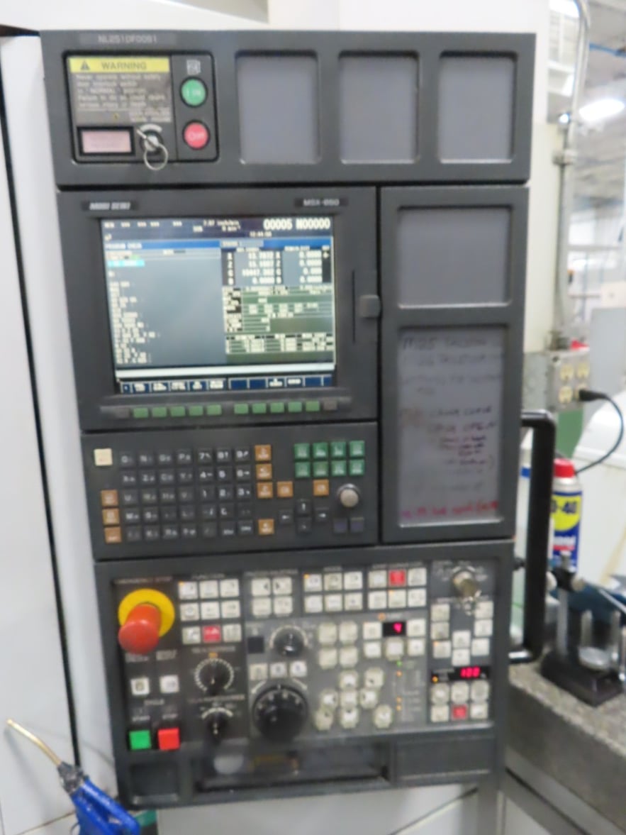 Mori Seiki #NL2500MC/700, CNC Turning Center, 14" max turning diameter, 3.1" bar, 10" chuck, 12 tool, live - Image 4