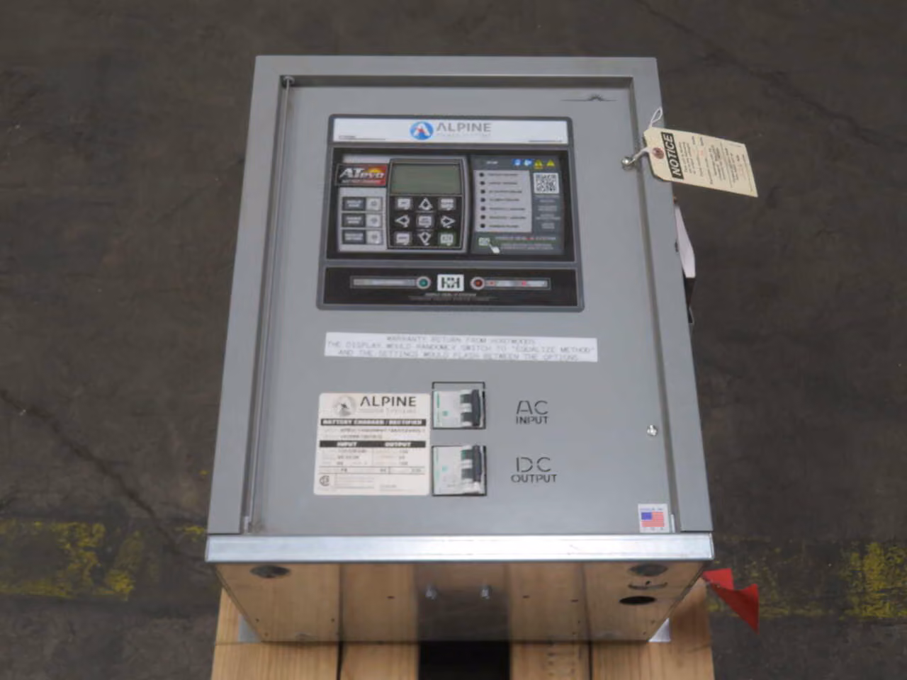 Alpine Power Systems #ATEV1130025EMT1SSXXXXXL1, battery charger - Image 3