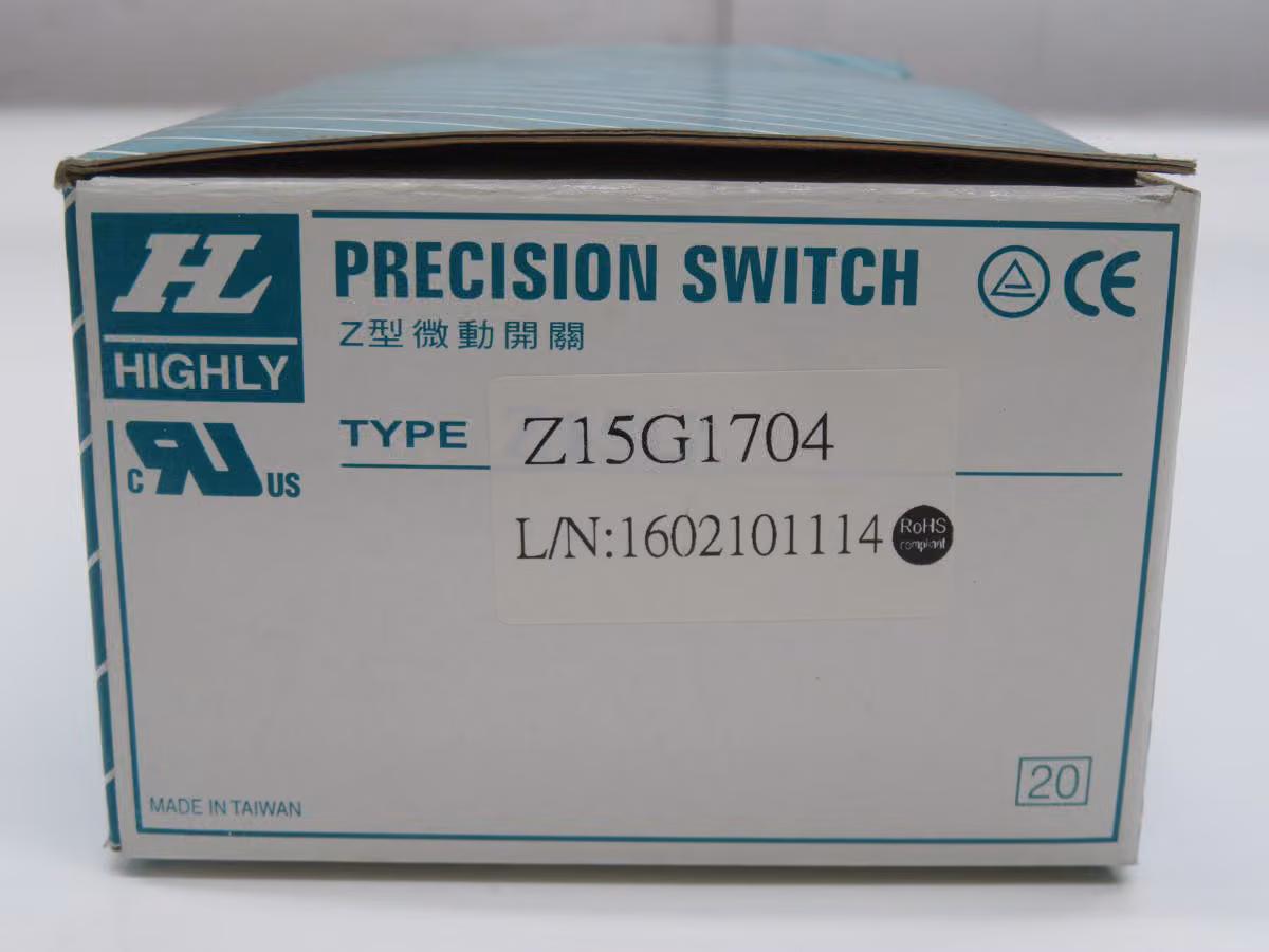 Highly #Z15G1704, Snap Action Microswitch, LOT of 20 - Image 4
