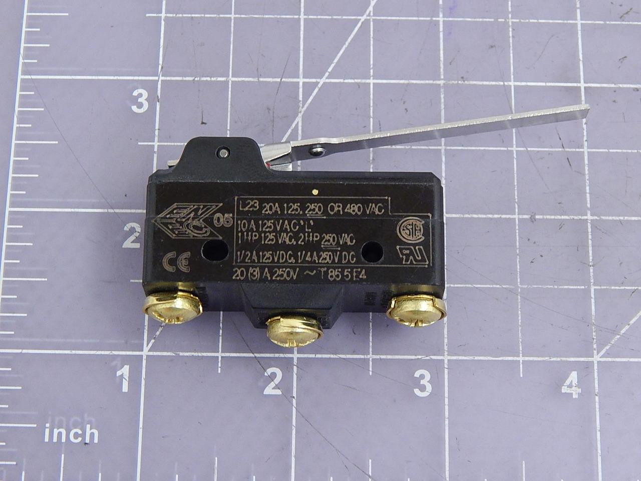 Micro Switch #BA-2RV-A4, basic / snap action switch, LOT of 200 - Image 5