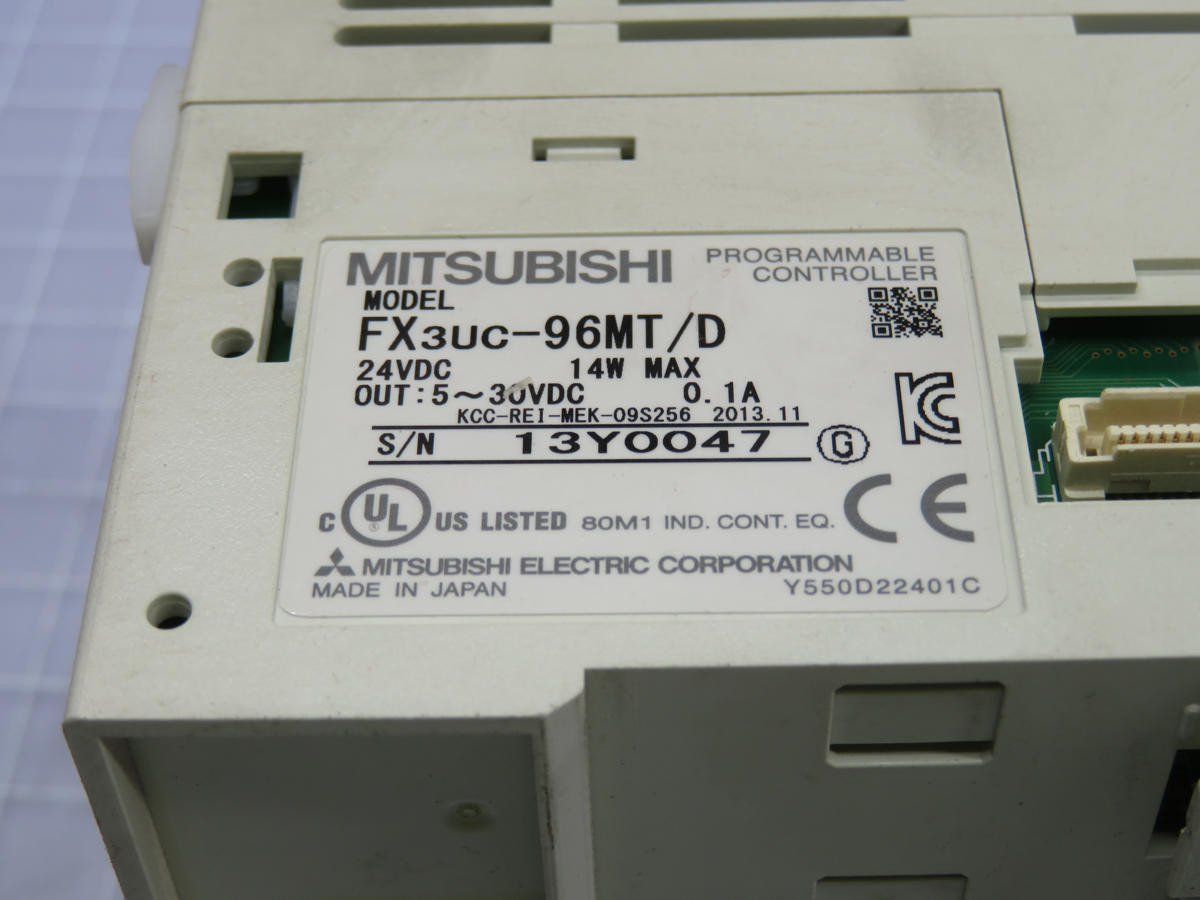Mitsubishi #FX3UC-96MT/D, Programmable Controller - Image 3