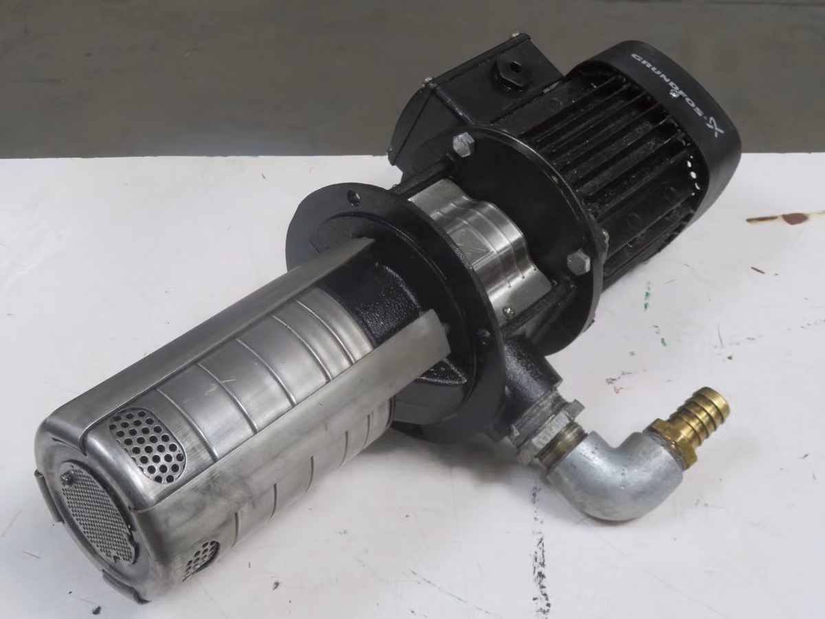 Grundfos #MTR8-2/2-1, vertical multistage centrifugal pump, A-WB-A-HUUV - Image 2