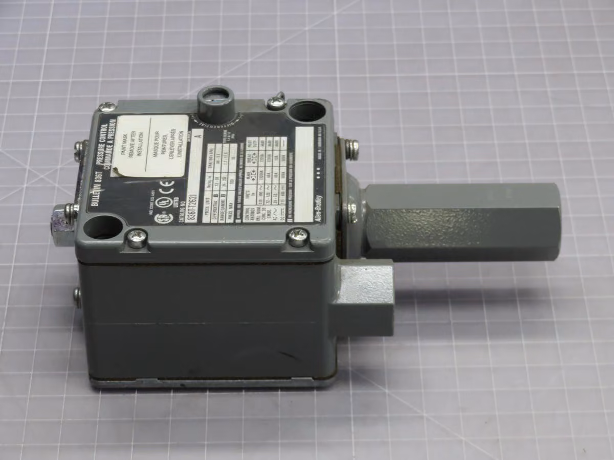 Allen-Bradley #836T-T262J, Pressure Switch - Image 3