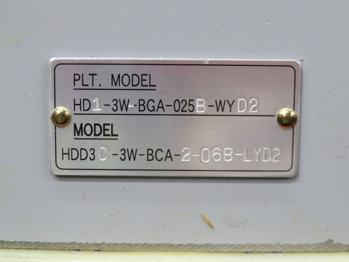 Toyo-Oki #HDD3C-3W-BCA-2-06B-LYD2, Directional Control Valve - Image 5