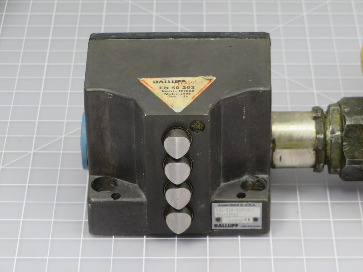 Balluff #BNS-819-B04-012-61-12-10, mechanical multiple positi - Image 2