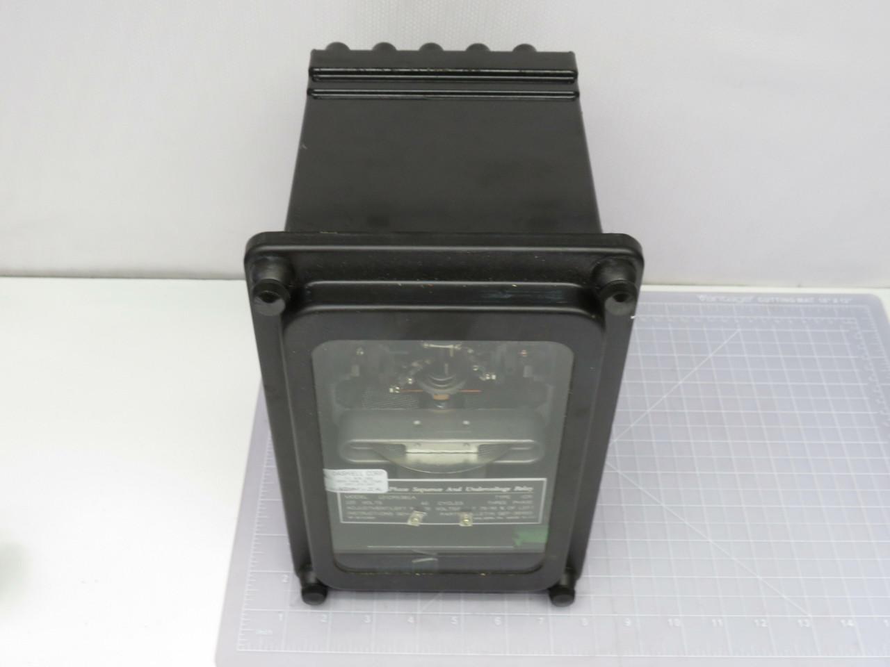 General Electric #ICR53B1A, General Electric Phase Sequence & Undervoltage Relay, S00038AA - Image 1