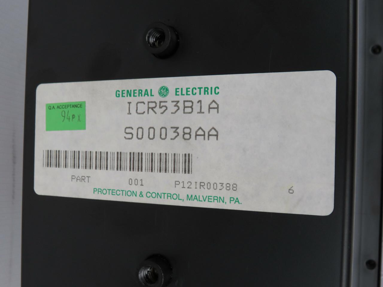 General Electric #ICR53B1A, General Electric Phase Sequence & Undervoltage Relay, S00038AA - Image 6