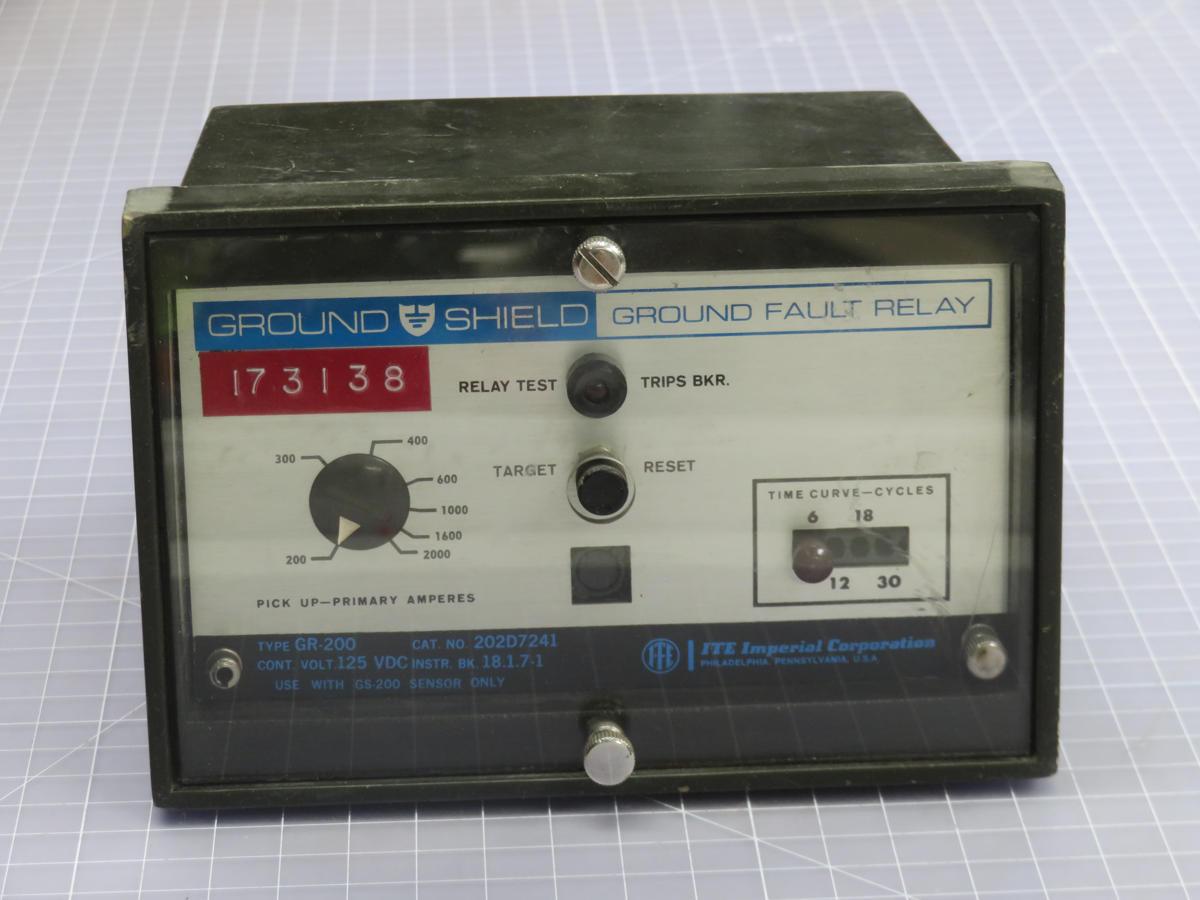Ite #202D7241, Ground Fault Relay - Image 3