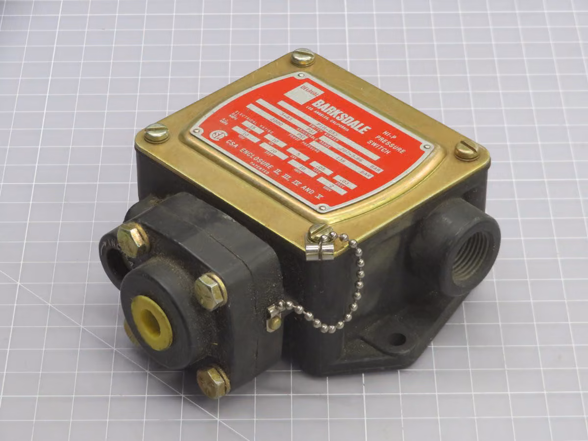 Barksdale #P1H-B85, Hi-P Pressure Switch - Image 2