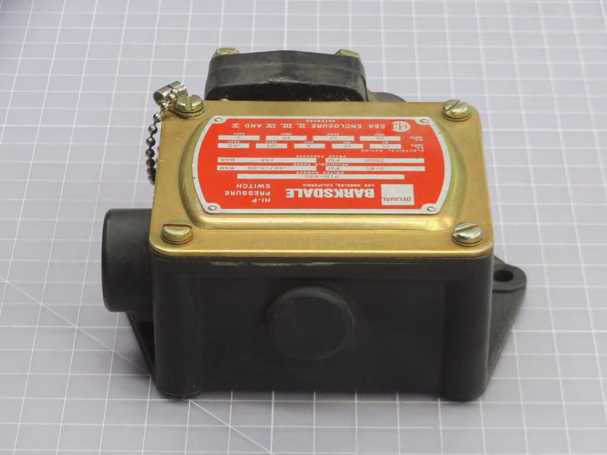 Barksdale #P1H-B85, Hi-P Pressure Switch - Image 3