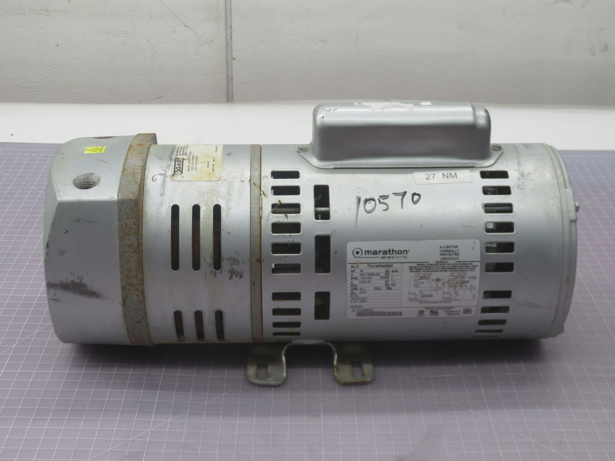 Marathon Electric #5KC49RN0666X, Vacuum Pump - Image 5