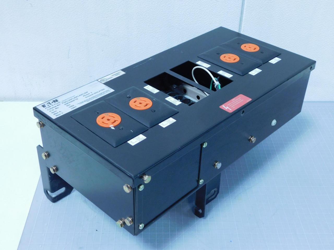 Eaton #FQCL52FL52FL52FL52FL, Pow-R-Flex Receptacle Enclosure Busway - Image 2