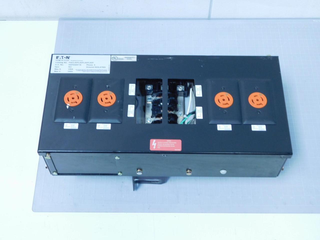 Eaton #FQCL52FL52FL52FL52FL, Pow-R-Flex Receptacle Enclosure Busway - Image 3