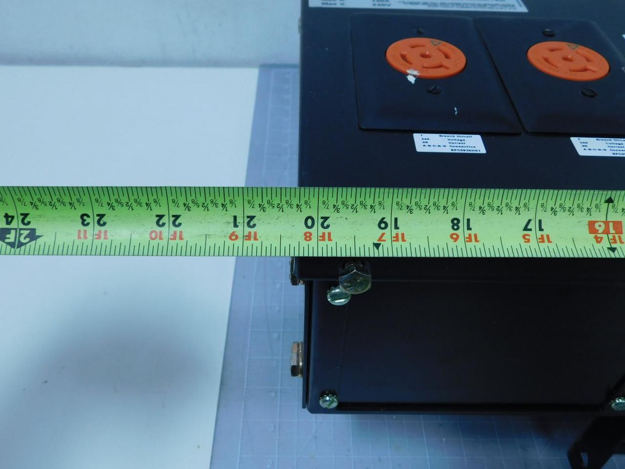 Eaton #FQCL52FL52FL52FL52FL, Pow-R-Flex Receptacle Enclosure Busway - Image 4