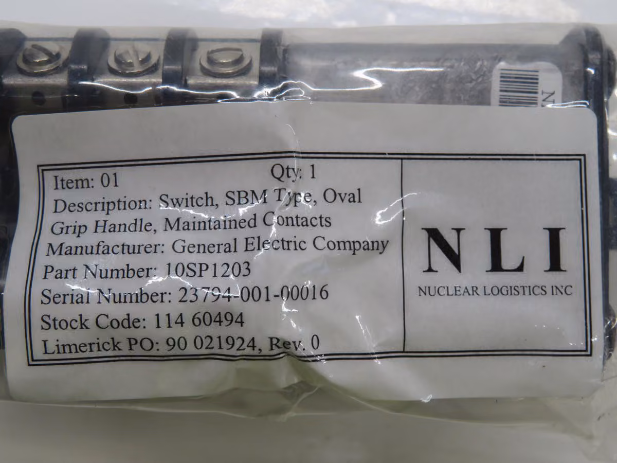 GE #10SP1203, sbm control and transfer s - Image 4