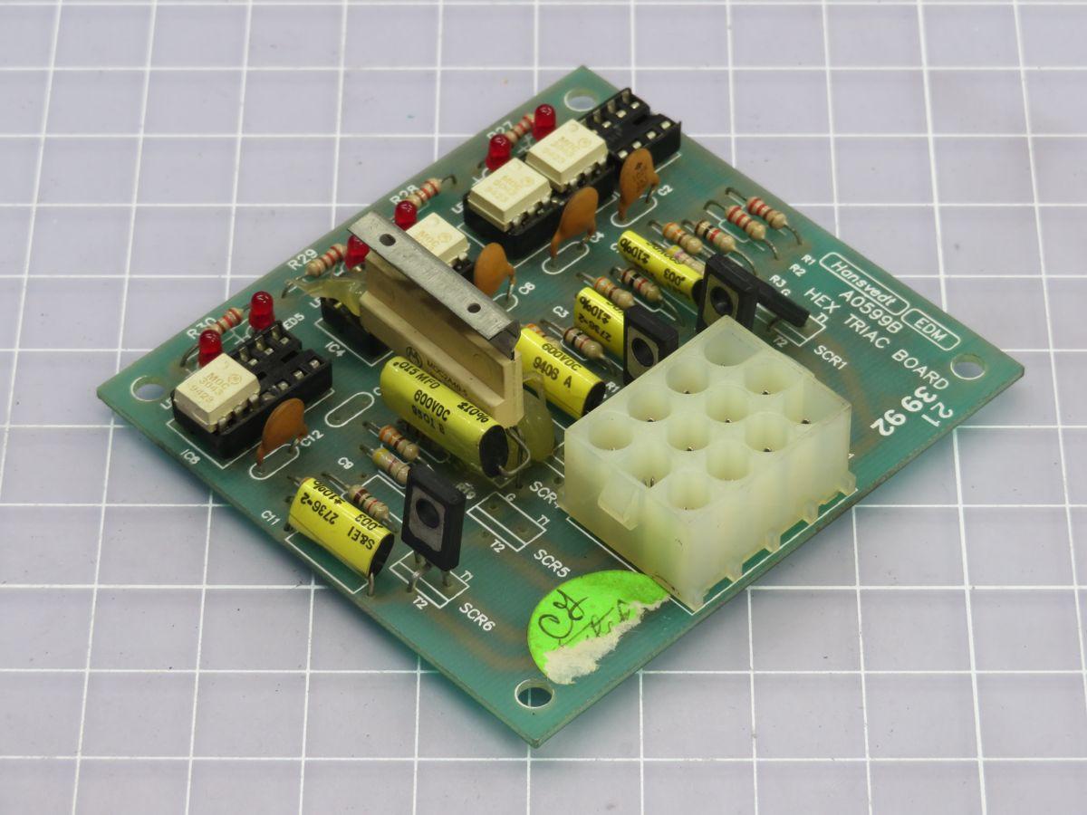 Hansvedt #A0599B, Hex Triac Circuit Board - Image 2