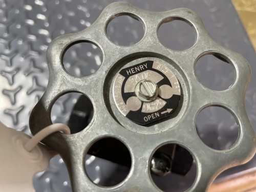 1" Henry Technologies #340F-E, expansion globe valve, FPT - Image 4