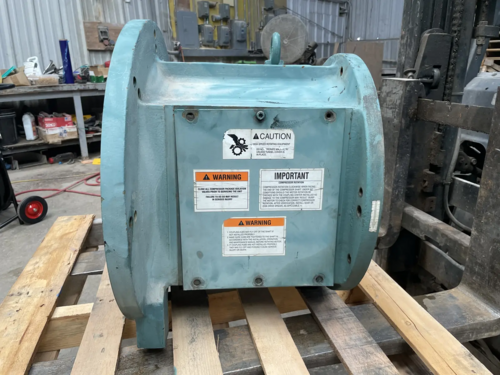 Frick #534E0684C00, RWF motor mount support, previously on RWF-222B package w/ SGC2317 bare screw compressor - Image 6