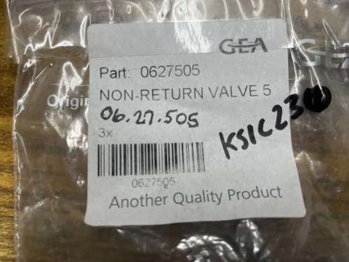 GEA Grasso #0627505, non-return valve 5 - Image 4