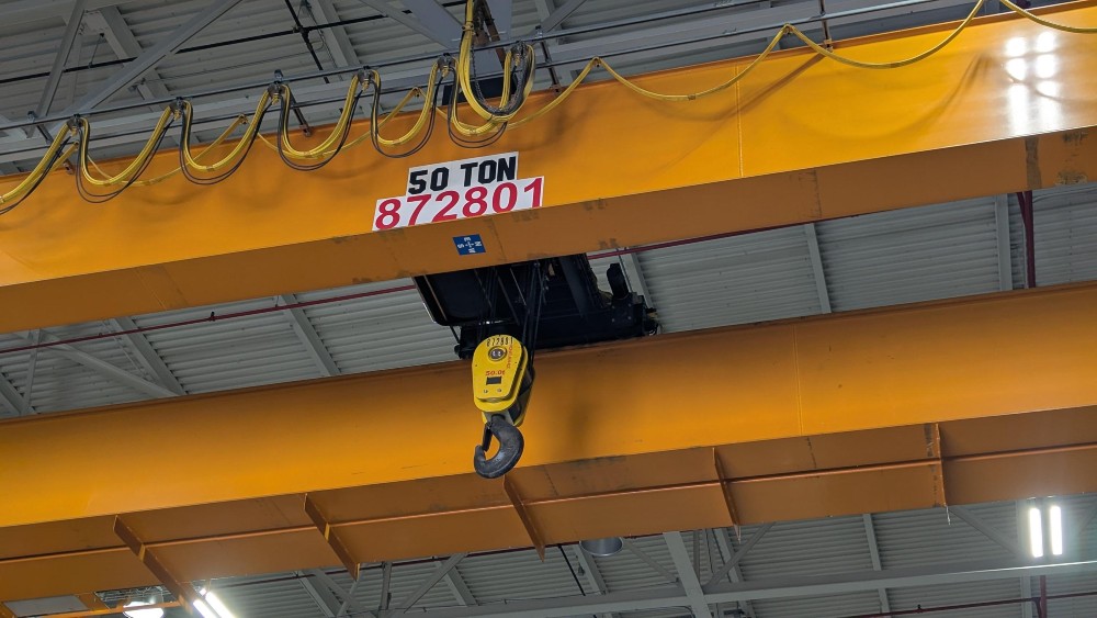 50 Ton, KONE, 66' 5" Span, 41' Lift, Class D, Radio Control, VFD All Motions, 2008 [#2790] - Image 4