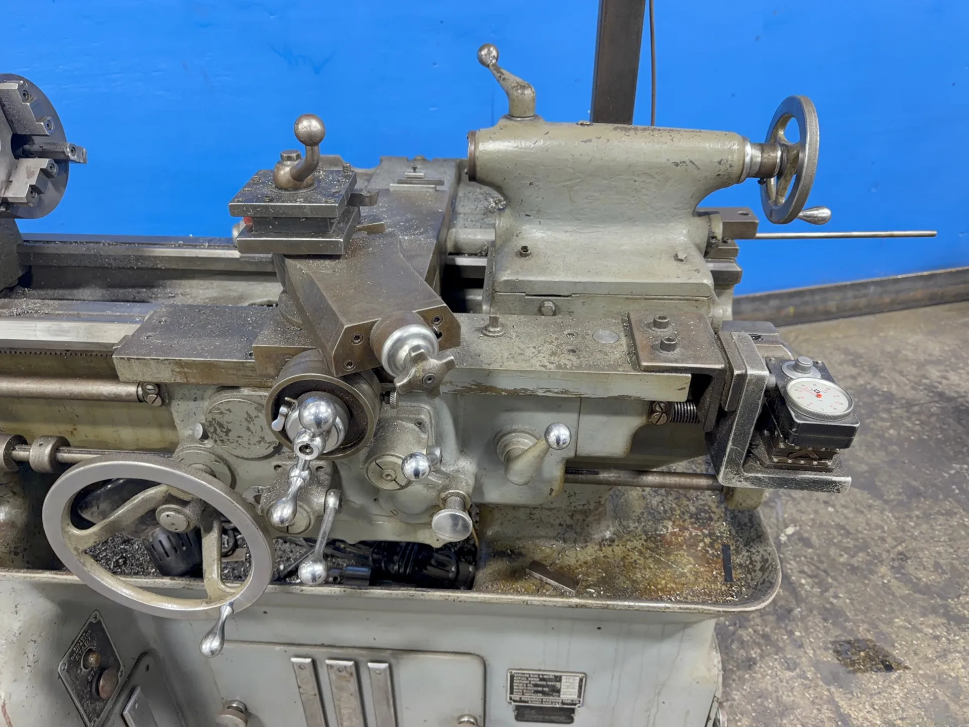 10" x 20" Monarch #10EE, Lathe, 6" 3-jaw chuck, 1-1/2" bore, Fagor digital read out, tailstock, tool post - Image 3