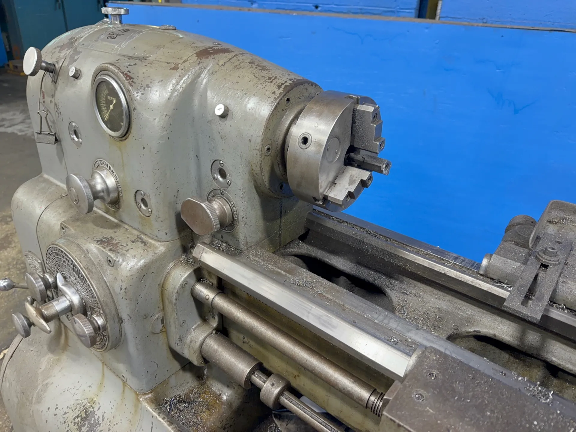 10" x 20" Monarch #10EE, Lathe, 6" 3-jaw chuck, 1-1/2" bore, Fagor digital read out, tailstock, tool post - Image 4