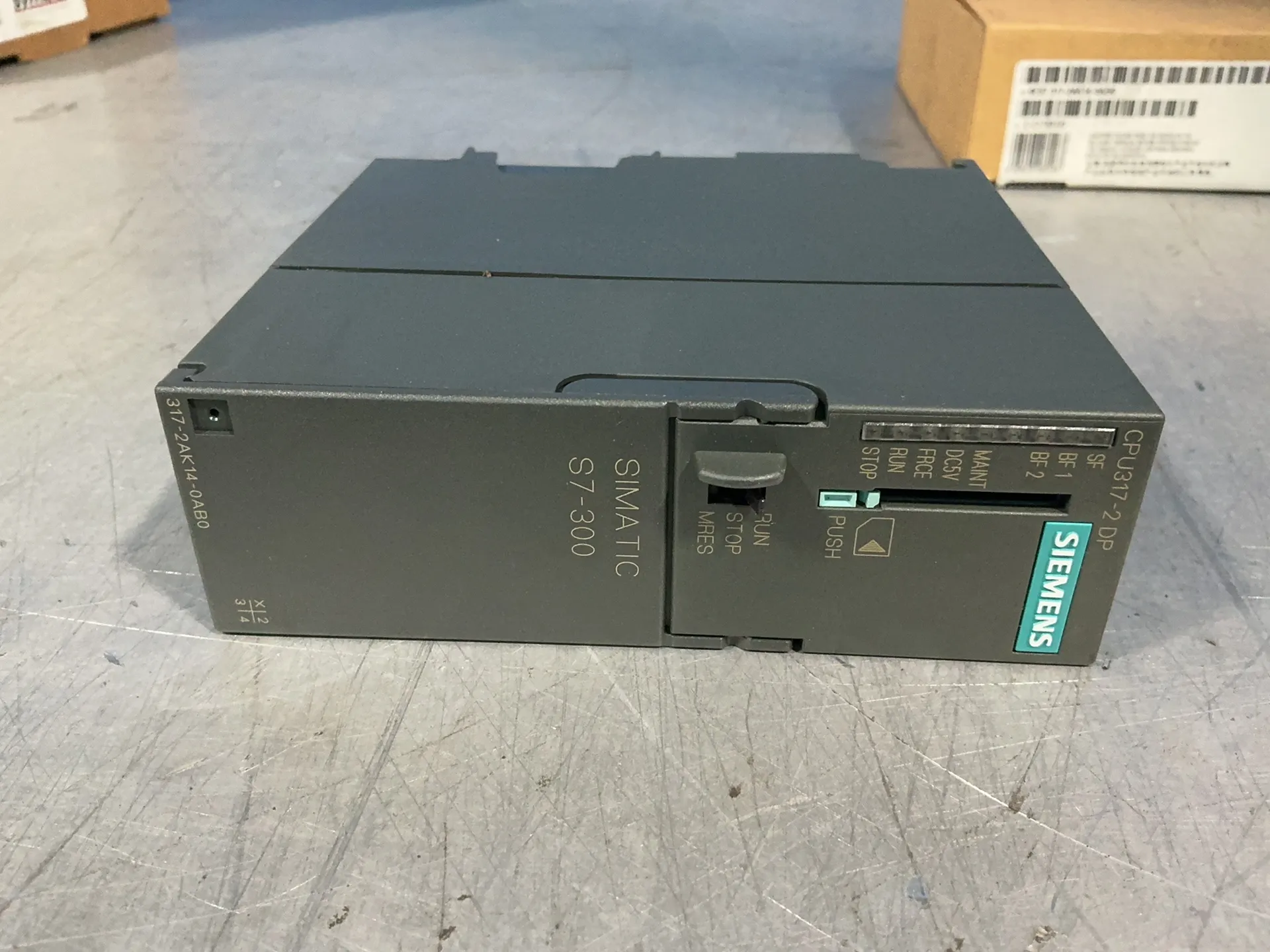 Siemens #Simatic-S7-300, Central Processing Unit, LOT of 2, #6ES7-317-2AK14-0AB0, 870 mA, 24 VDC - Image 6