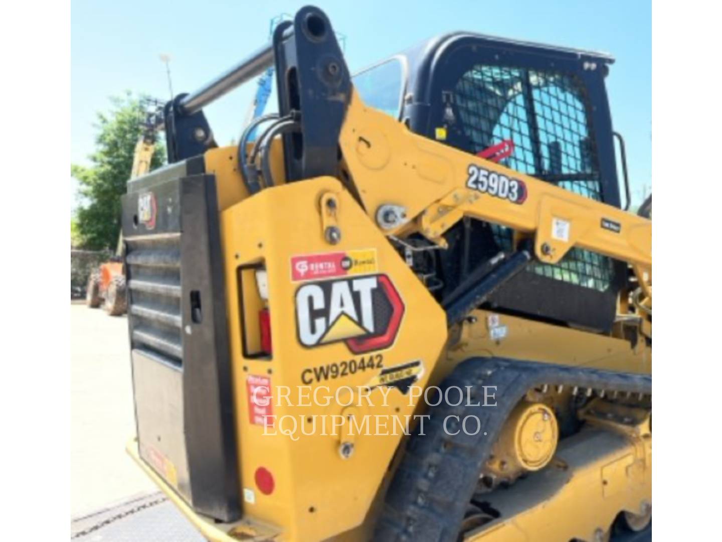 Caterpillar 259D3, 2212 hours, S/N: CW920442, 2022 - Image 4