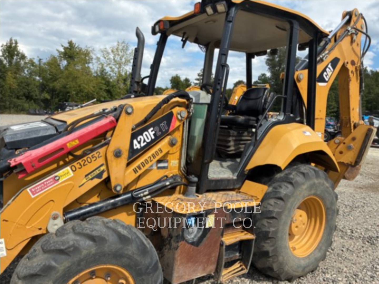Cat 420F2IT, Backhoe Loader, 3753 hours, S/N: HWD02809, 2018 - Image 2