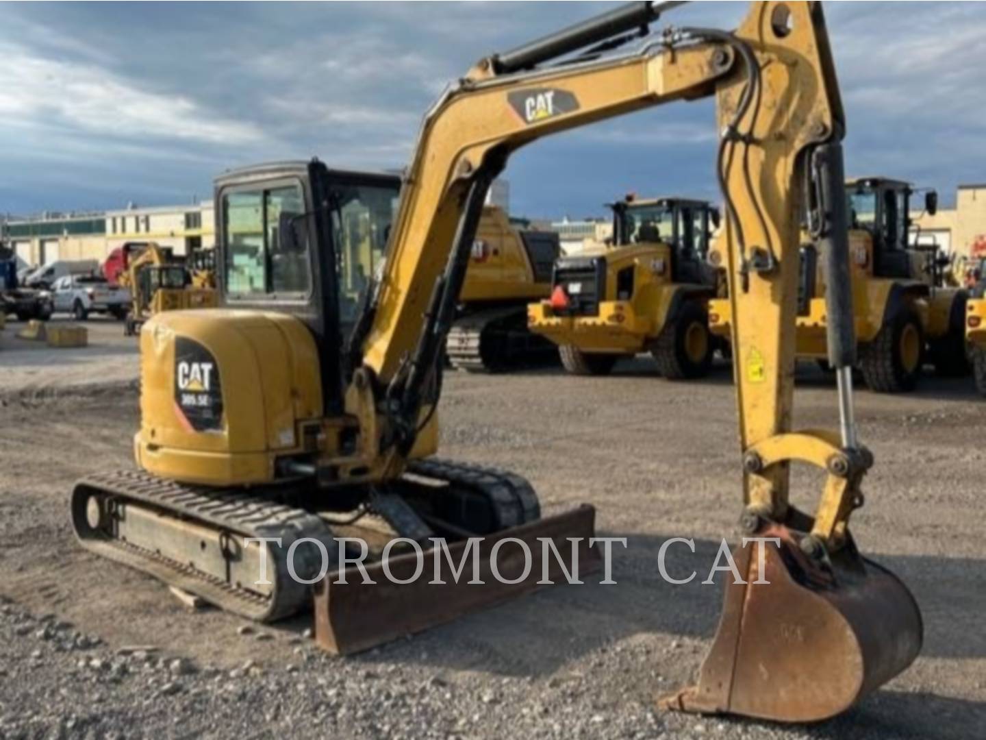 Cat 305.5E2CR, Mini Excavator, 3492 hours, S/N: CR503072, 2017 - Image 2