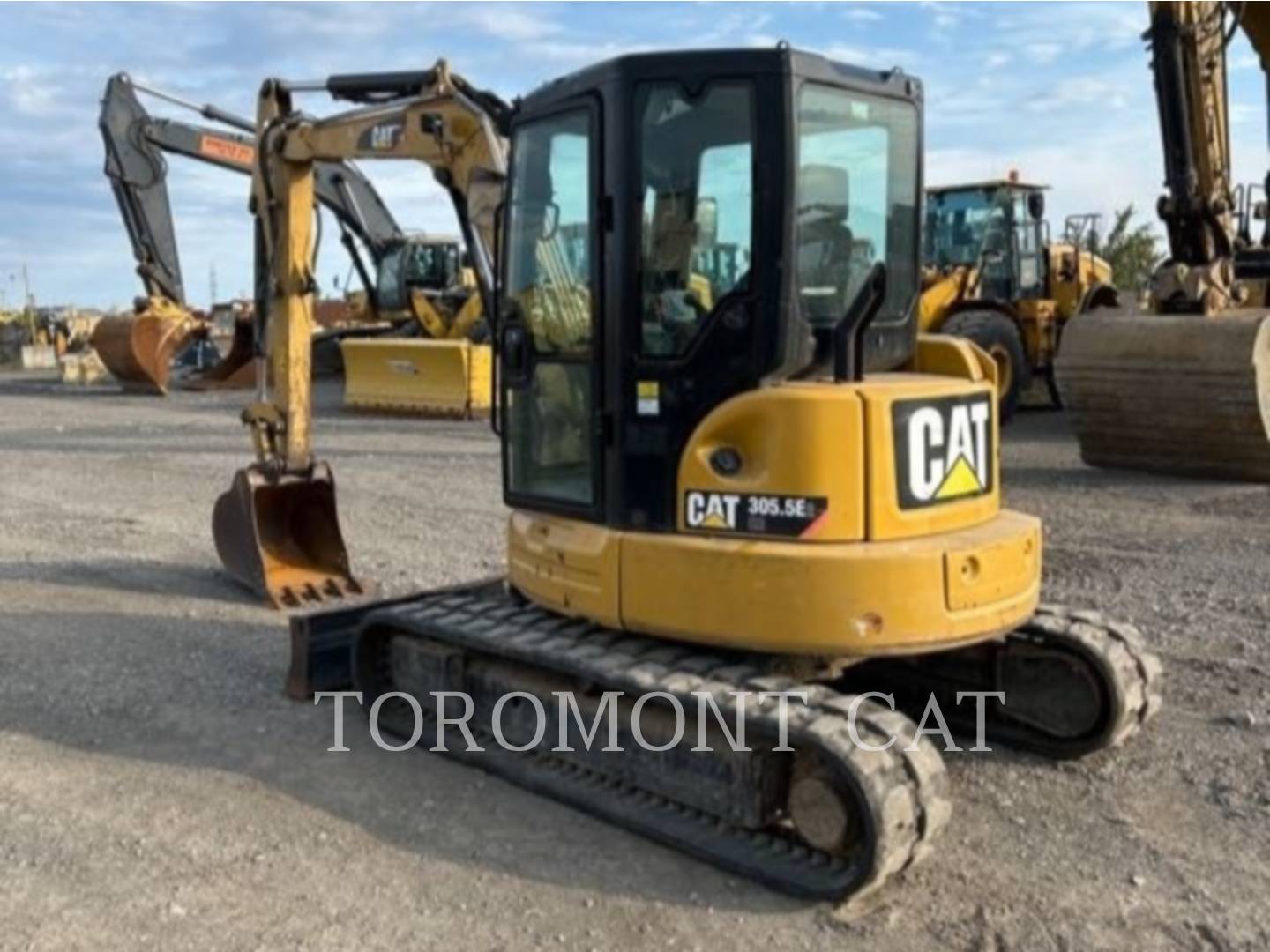 Cat 305.5E2CR, Mini Excavator, 3492 hours, S/N: CR503072, 2017 - Image 4
