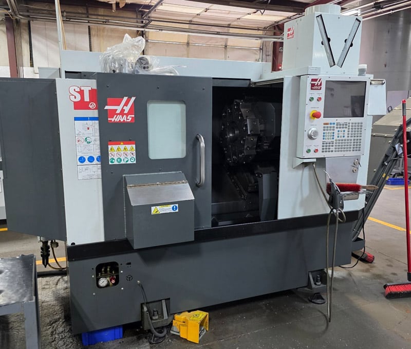 Haas #ST-10, CNC lathe with milling, live tooling, Haas NextGen Control, 25.2" swing, 16.25" swing over cross - Image 1