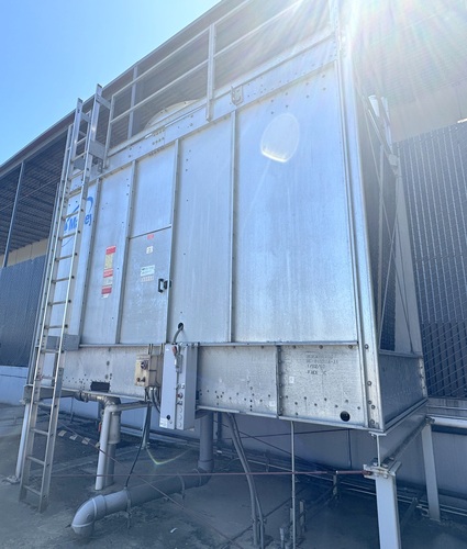 Marley #NC83031GG-07, Cooling Tower, 347 GPM, 20 HP, Eaton motor starter & disconnect, ladder & railing - Image 3