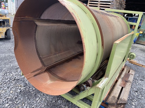 54" diameter x 13' long Verville, Rotary Trommel Screen, 1/4" punch plate screens, 9'-6" screen length, 5 HP - Image 6