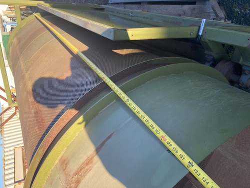 54" diameter x 13' long Verville, Rotary Trommel Screen, 1/4" punch plate screens, 9'-6" screen length, 5 HP - Image 7