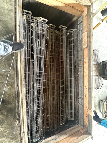 Donaldson Torit Baghouse Oval Filter Cages (180 available) 8' filter cage length, fits RF, RFT, RFW & RA - Image 6
