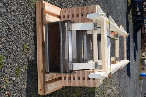 Eriez #TM2412, Tuned Two-Mass Vibratory Feeder Conveyor, pneumatic slide drop out gate, 230/460 V. - Image 6