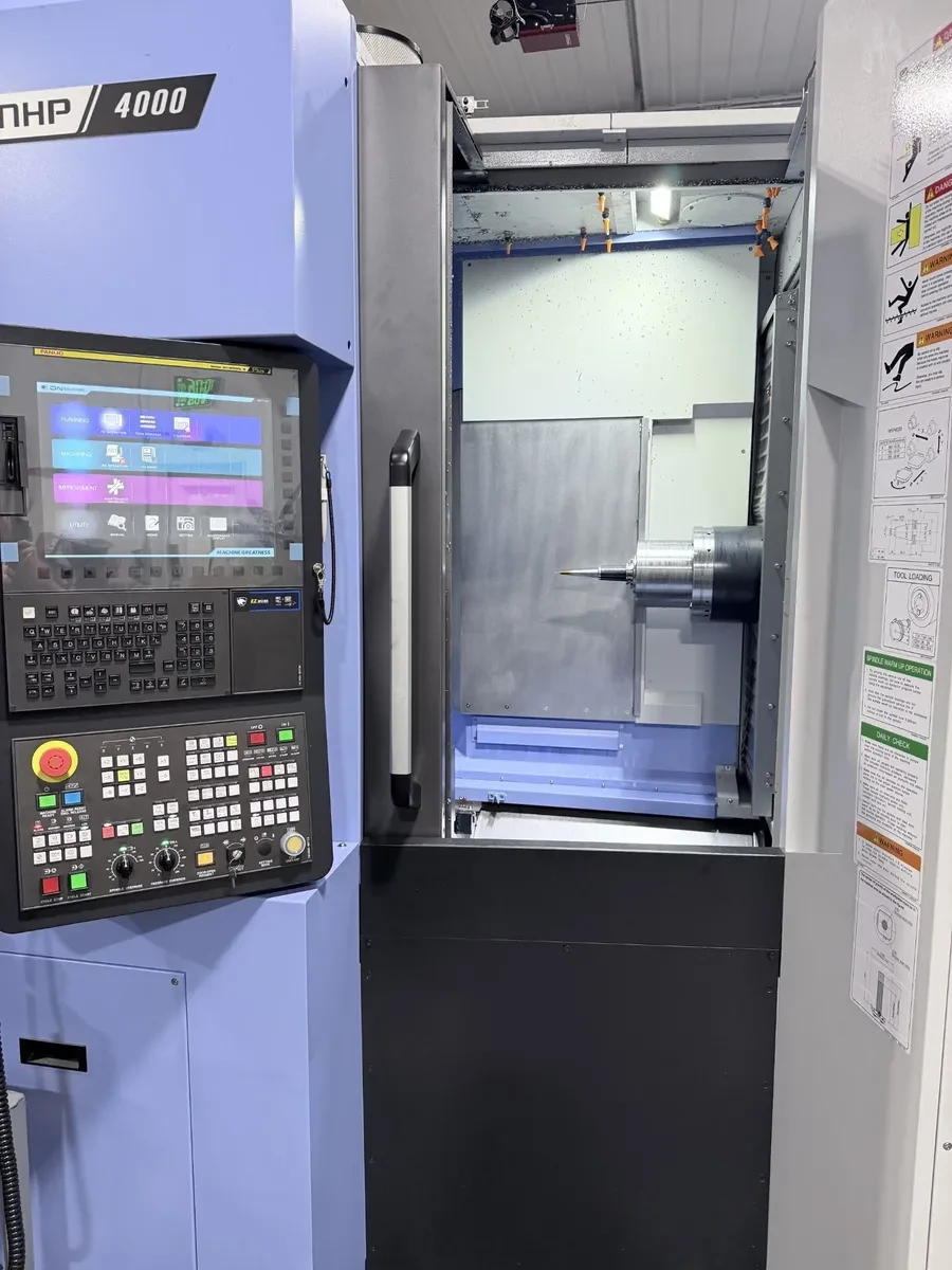 DN Solutions #NHP-4000, 4-Axis CNC Horizontal Machining Center, 22" X, 25.2" Y, 25.9" Z, 15.75" x 15.75" - Image 1